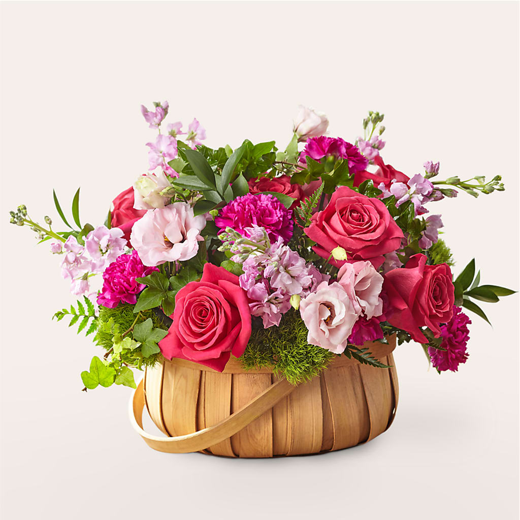 Radiance in Bloom Basket – Linda Floral, Burlington NC