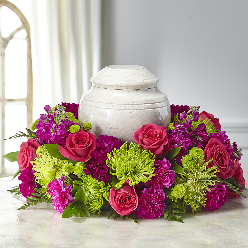 Hopeful Blessings Cremation Adornment – Linda Floral, Burlington NC