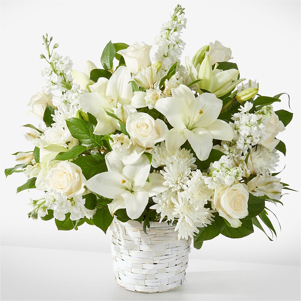 Peaceful Reflections Arrangement – Linda Floral, Burlington NC
