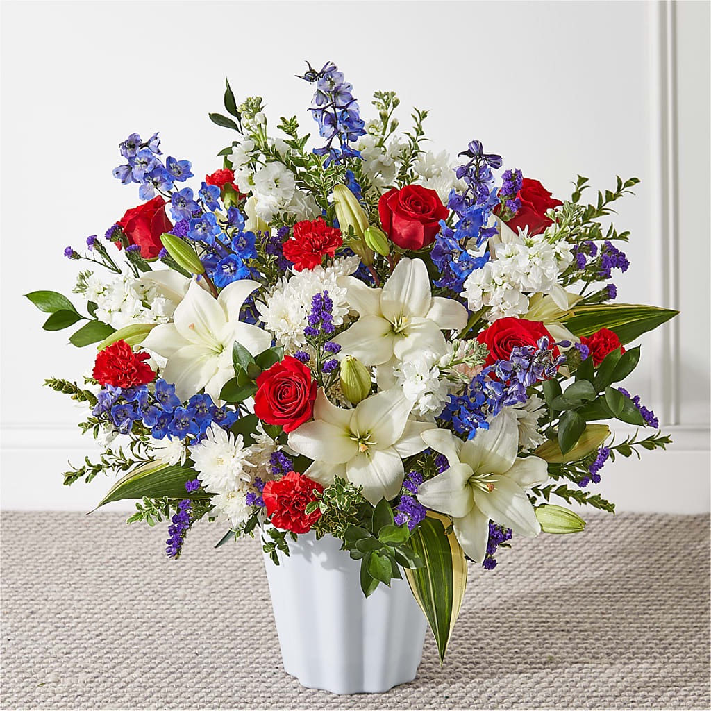 Consoled Floor Basket – Linda Floral, Burlington NC