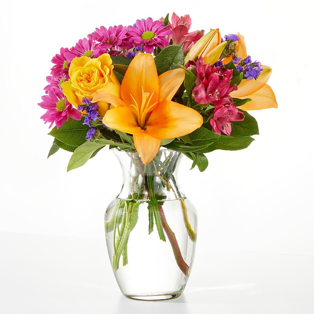 Colorful Visions Bouquet – Linda Floral, Burlington NC