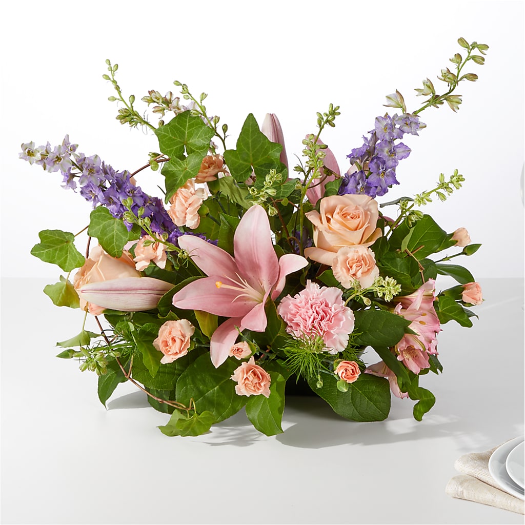 Blossom Time Centerpiece – Linda Floral, Burlington NC