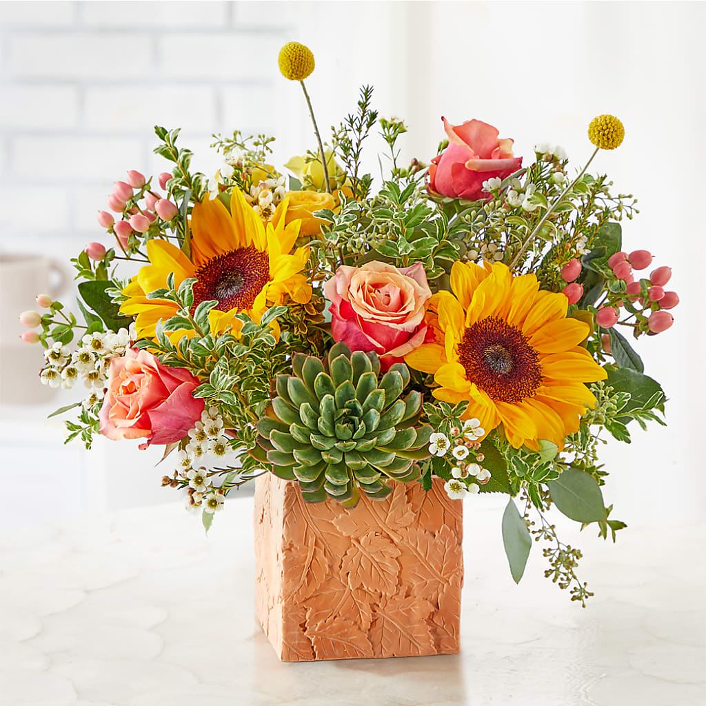 Sunflower Season Bouquet –  Linda Floral, Burlington NC