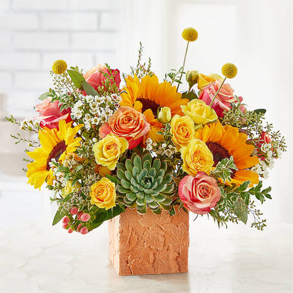 Sunflower Season Bouquet –  Linda Floral, Burlington NC