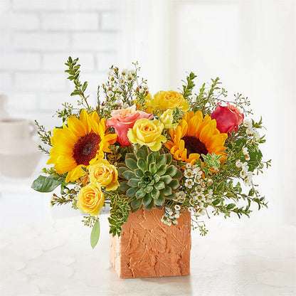 Sunflower Season Bouquet –  Linda Floral, Burlington NC
