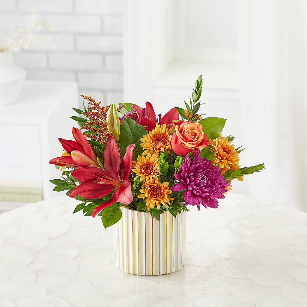 Burgundy Landscape Bouquet –  Linda Floral, Burlington NC