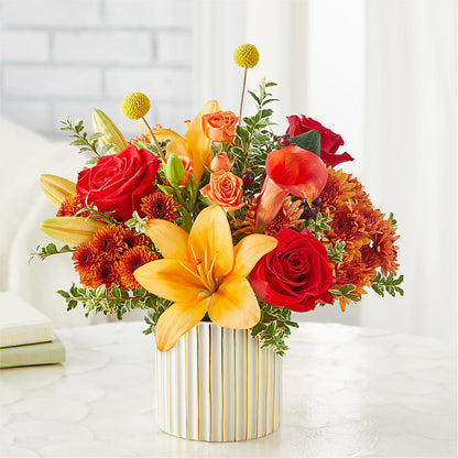 Scarlet Skies Bouquet –  Linda Floral, Burlington NC