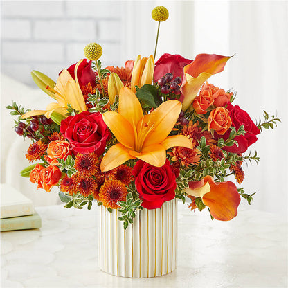 Scarlet Skies Bouquet –  Linda Floral, Burlington NC