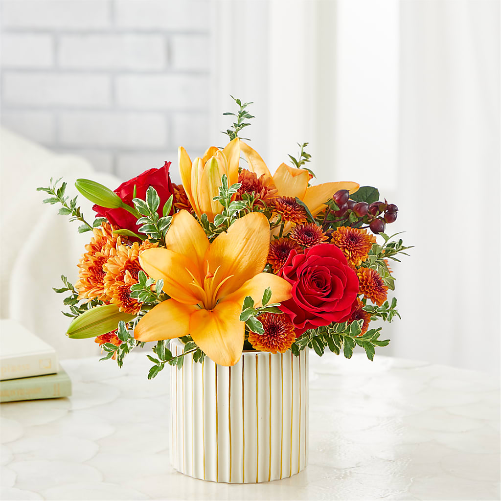 Scarlet Skies Bouquet –  Linda Floral, Burlington NC