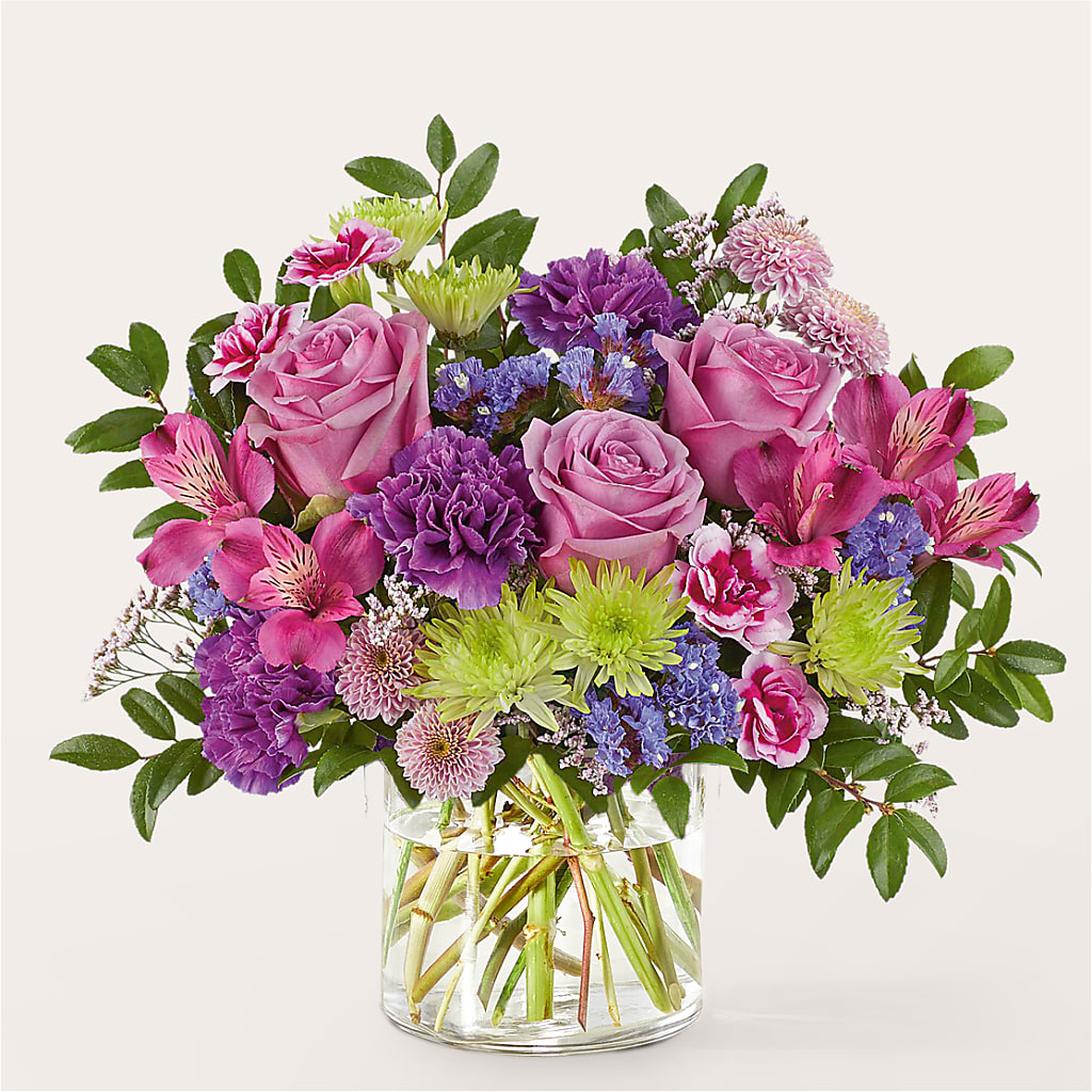 Glass Half Full Bouquet –  Linda Floral, Burlington NC