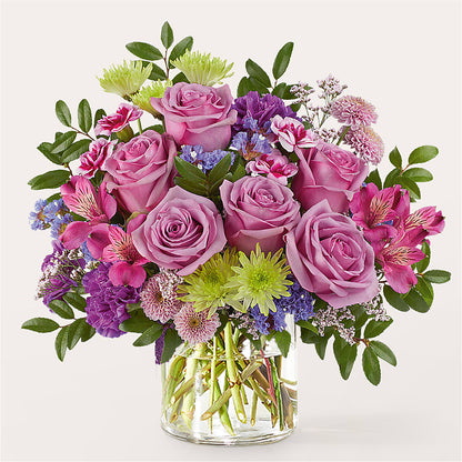 Glass Half Full Bouquet –  Linda Floral, Burlington NC