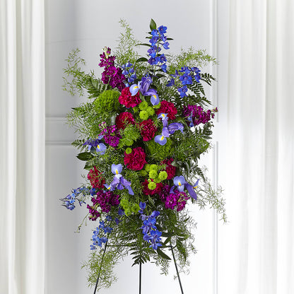 Heavenly Skies Standing Spray –  Linda Floral, Burlington NC