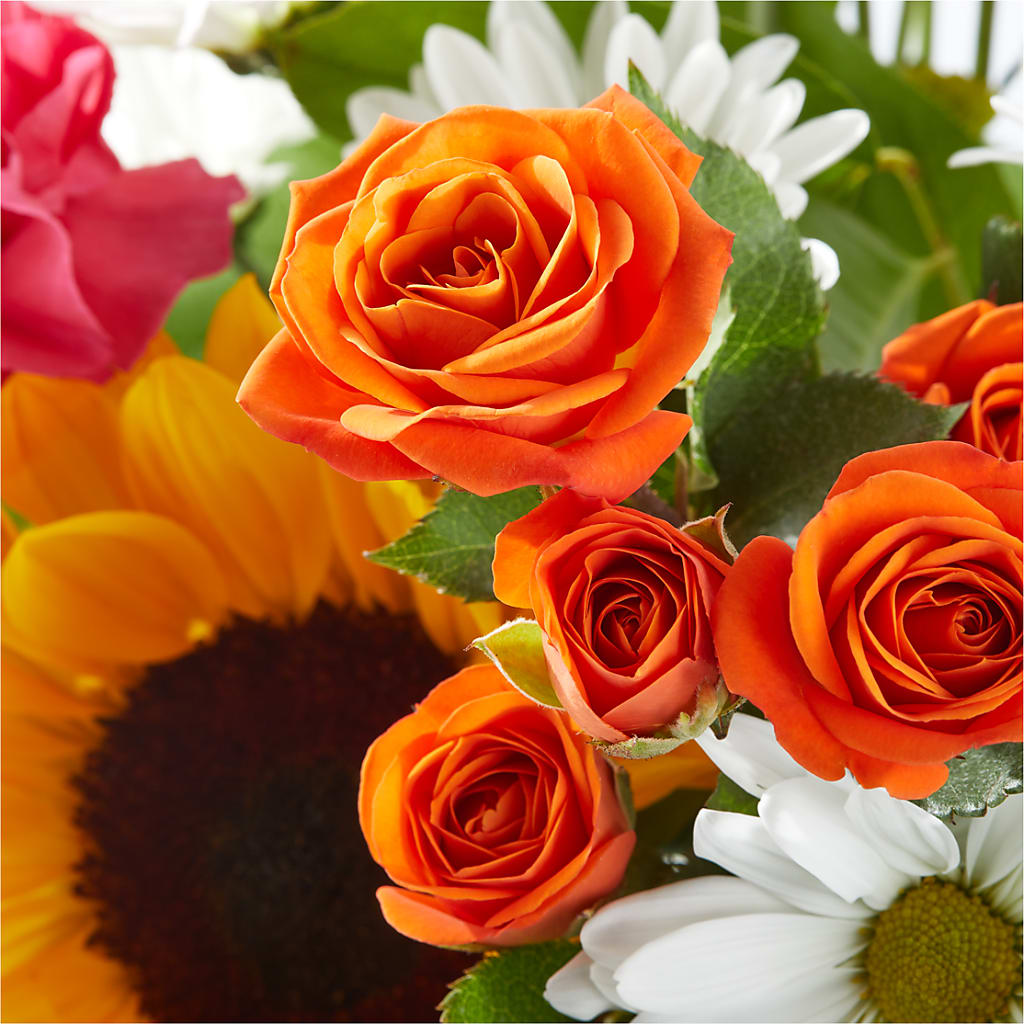 Sun-drenched Blooms Bouquet –  Linda Floral, Burlington NC