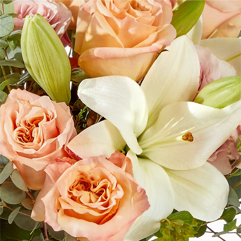 Grapefruit Splash Bouquet –  Linda Floral, Burlington NC