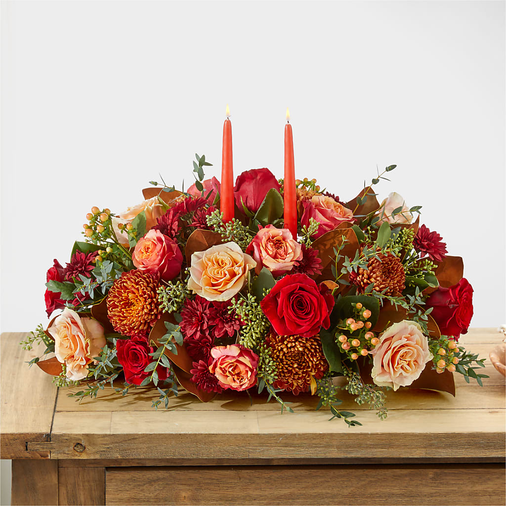Gather Near Centerpiece –  Linda Floral, Burlington NC