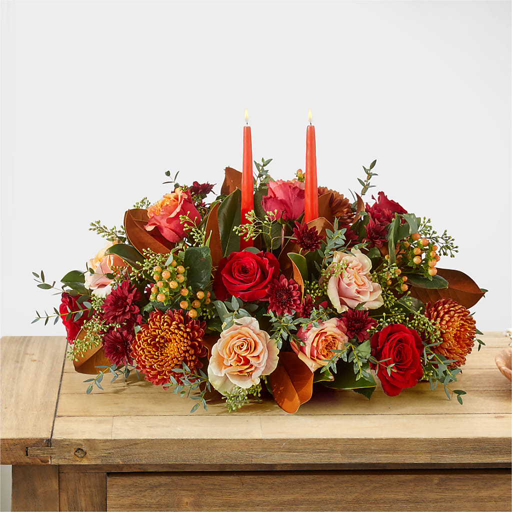 Gather Near Centerpiece –  Linda Floral, Burlington NC