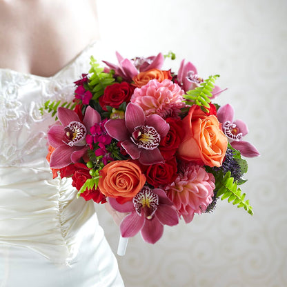 Brilliant Blossoms Bouquet –  Linda Floral, Burlington NC